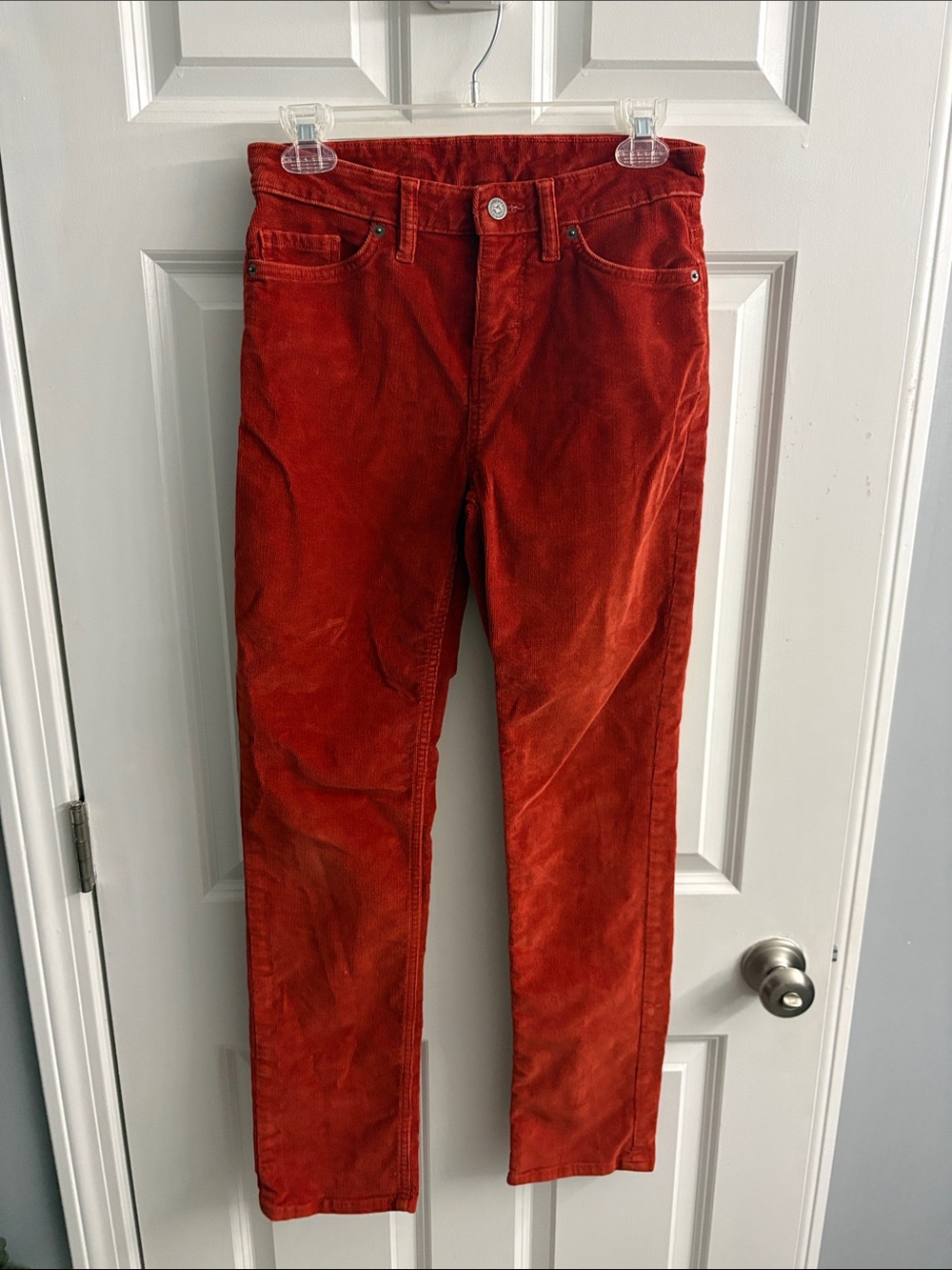 Patagonia Slim Men's Corduroy Jeans in Deep Red
